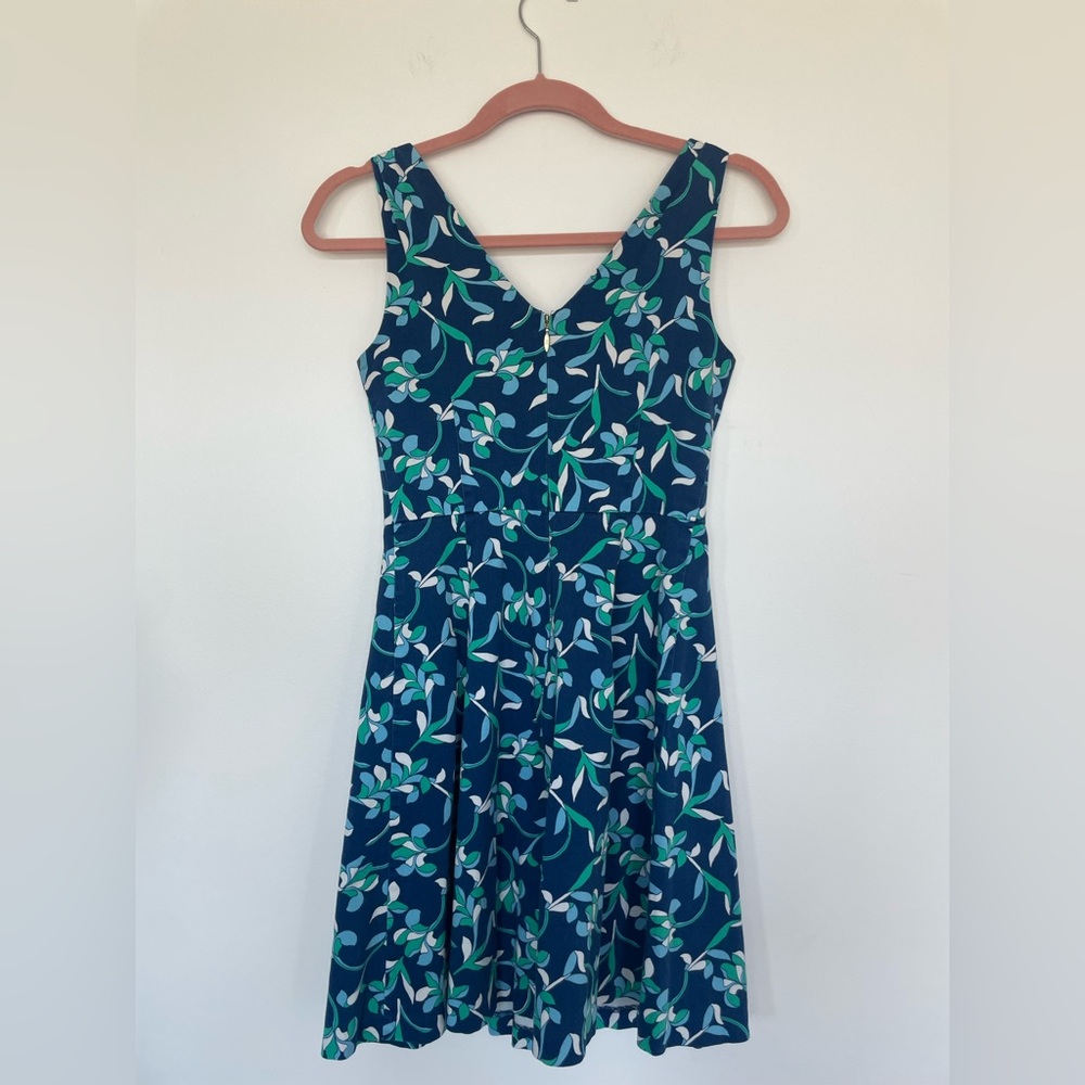 Draper James Cotton Floral Midi Dress - Picture 2 of 5